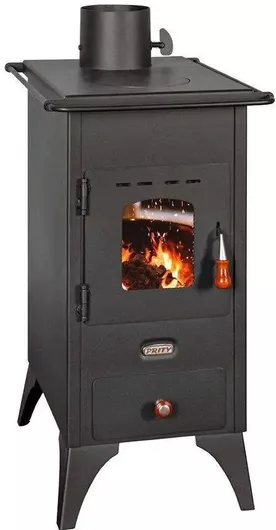 Prity Prity Mini SP Μαντεμένια Ξυλόσομπα 5.2kW Γκρι