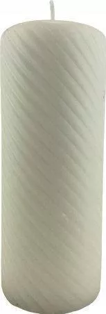 Κερί Lumarko Large Cylinder 7x175cm Κρεμώδες Παραφίνη Lumarko 14074481 5908289466751