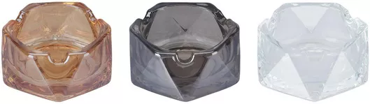 Champ Τασάκι Γυάλινο Rhombus