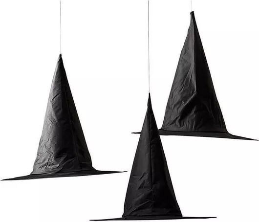 Καπέλα Μάγισσας Διακοσμητικά 3τμχ