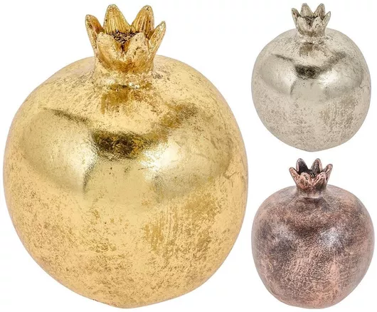 Koopman Επιτραπέζιο Γούρι Ρόδι Ρόδι Κεραμικό 10cm Κεραμικό 8.5x10cm