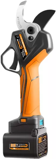 Visco Parts Ψαλίδι Κλαδέματος Μπαταρίας 25.2V 2x4Ah/4Ah με Μέγιστη Διάμετρο Κοπής 45mm σε Βαλιτσάκι Μεταφοράς