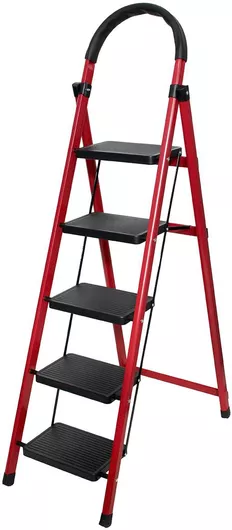 Keskor 200882 Σκάλα Μεταλλική με 5 Σκαλοπάτια