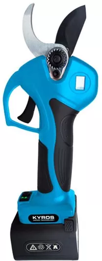 Kyros Ψαλίδι Κλαδέματος με 2 Μπαταρίες & Μέγιστη Διάμετρο Κοπής 37mm