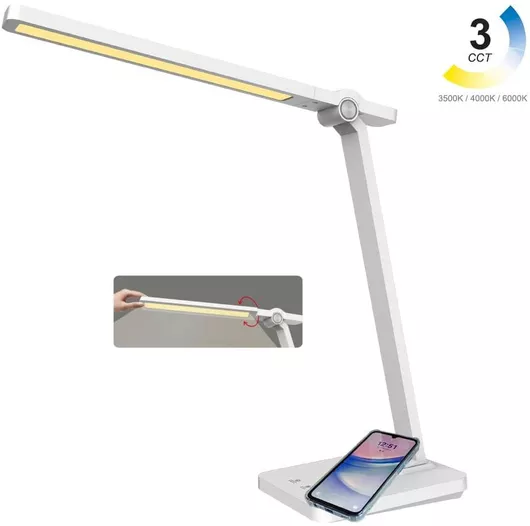 Gekas LED Φωτιστικό Γραφείου Λευκό