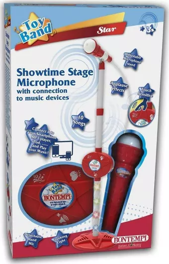 Bontempi Adjustable Microphone Stand Bontempi 400910