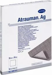 Hartmann Atrauman Ag 10 cm x 20 cm Αυτοκόλλητα Επιθέματα 10τμχ