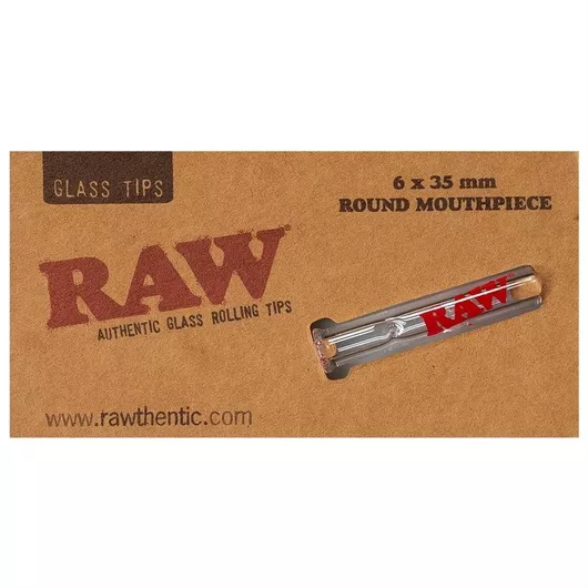 Raw Αξεσουάρ Ηλεκτρονικού Τσιγάρου Glass Tips 1τμχ