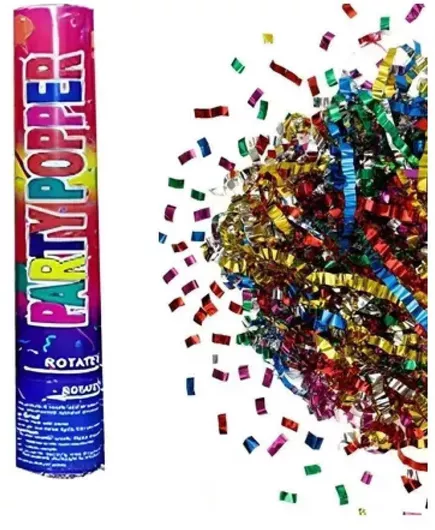 Κομφετί Party Popper Πολύχρωμο 20gr