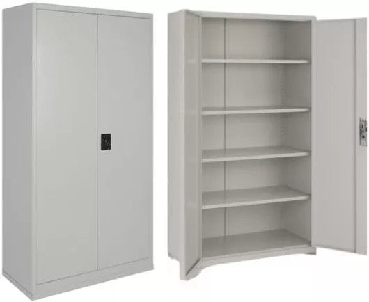 Δίφυλλη Ντουλάπα Lite Μεταλλική 90x40x180cm