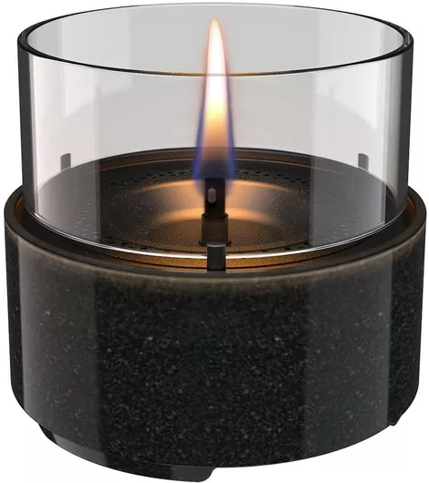 Tenderflame Διακοσμητικό Κερί Κηροπηγίου Μαύρο 13.5cm 800gr