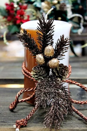 Τυλιχτό Καφέ Αρωματικό Κερί Med 9*15cm 92774