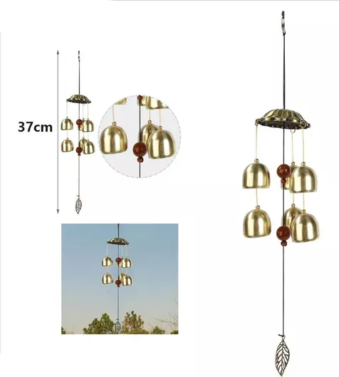 Κρεμαστό Κουδούνι Ανέμου Μελωδός 45cm Galifas 7541659 Galifas