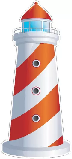 PVC Forex Σχέδιο - Φάρος-31cm x 70cm