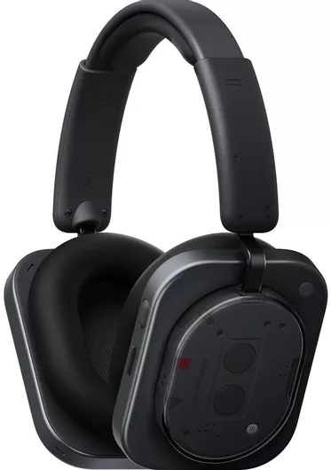 Nothing (1) Ασύρματα/Ενσύρματα Over Ear Ακουστικά με 80 ώρες Λειτουργίας & Quick Charge Μαύρο