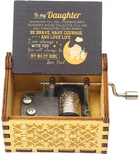 Μουσικό Κουτί My Baby Girl από Ξύλο