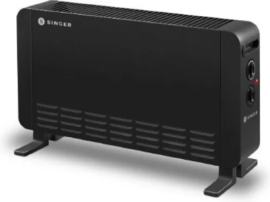 Singer CVT6410 Θερμοπομπός Δαπέδου 2000W 52x30.5cm Μαύρο