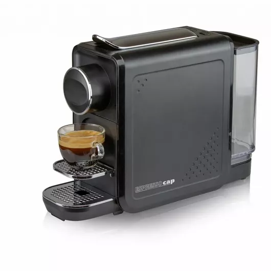 Espressocap Lady 74855BL Καφετιέρα για Κάψουλες Espresso Cap 20bar Μαύρο