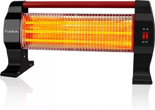 Lexical LQH-8020-4 Σόμπα Χαλαζία 1200W Μαύρο