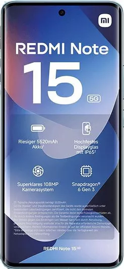 Xiaomi Redmi Note 15 5G NFC 8GB 256GB Black