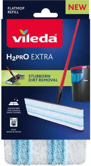 Vileda H2Pro Extra Ανταλλακτικό Πανί Παρκετέζας