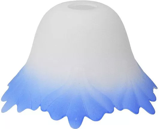 Γυαλί Πορτατίφ Ανταλλακτικό Ε14 Μπλε 18x10εκ Sinialo 2900504