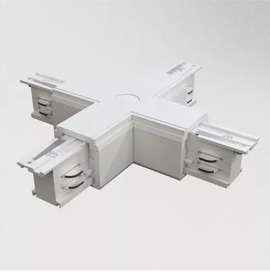 Σύνδεσμος Χ Τριφασικής Ράγας Λευκό Ηλεκτρικός Trinity Tra005cx-31w Maytoni Tra005cx-31w