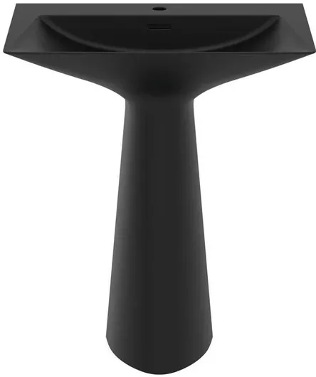 Νιπτήρας Δαπέδου Ideal Standard Tipo-z T4425v3 Μαύρο Ματ 74x47x90 Cm