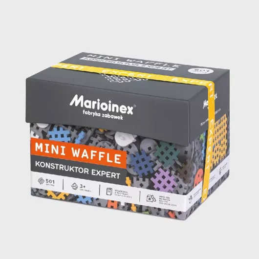 Marioinex Τουβλάκια Mini Waffle για 3+ Ετών 501τμχ