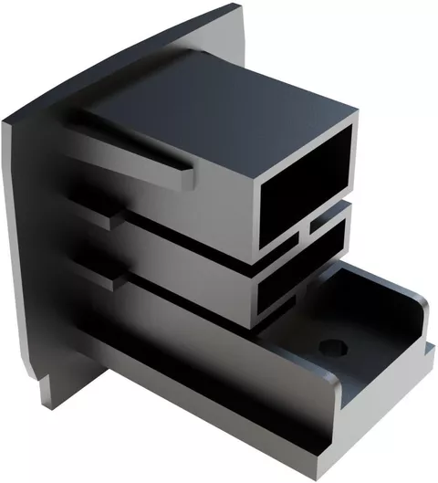 Maytoni Ράγα Στερέωσης για Φωτιστικά Μαύρο TRA005EC-31B