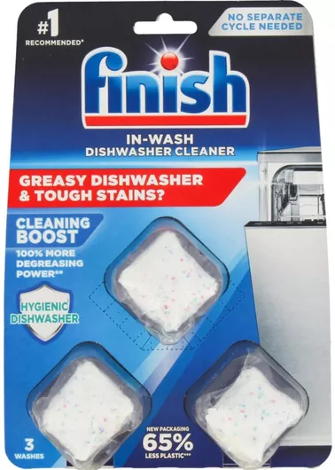 Finish Καθαριστικό Πλυντηρίου Πιάτων 3 Τεμάχια