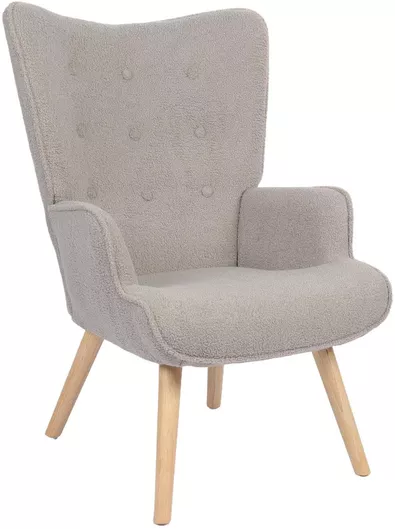 Marion Μπερζέρα Γκρι 73x69x96cm