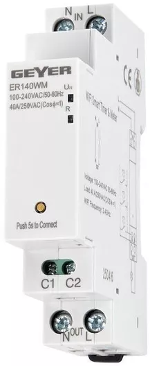Geyer Ρελέ Ράγας 40A Μονοπολικό ER140WM