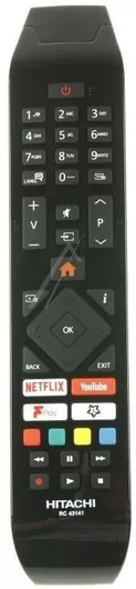 Hitachi 30100945 Γνήσιο Τηλεχειριστήριο Τηλεόρασης