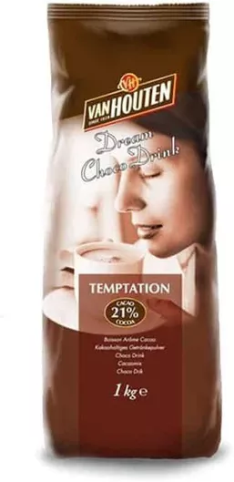Van Houten Temptation Choco Drink 21% Κακάο σε Σκόνη 1kg