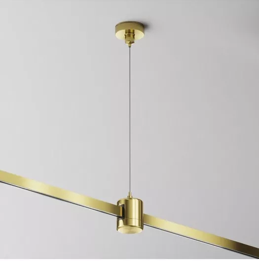 Βάση Ανάρτησης Μαγνητικής Ράγας Ορείχαλκος Σύνδεσμος 24v Flarity Tra157sw-ipc1-bs Maytoni Tra157sw-ipc1-bs