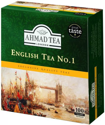Ahmad Tea Μαύρο Τσάι English Tea No1 100 Φακελάκια