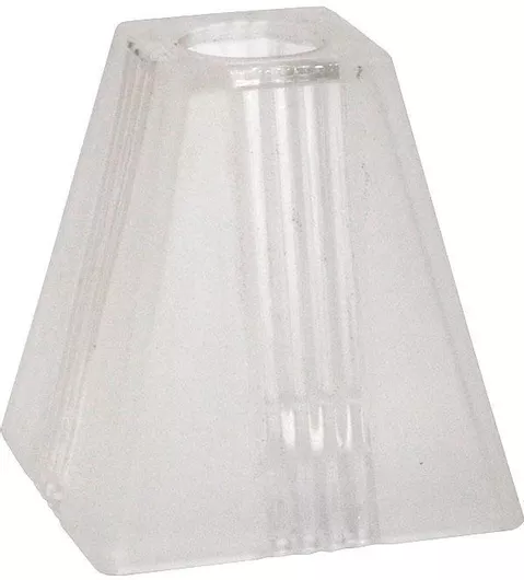 Γυαλί Φωτιστικού Ανταλλακτικό Ε14 Λευκό 9.5x9.5x10εκ Sinialo 2900594