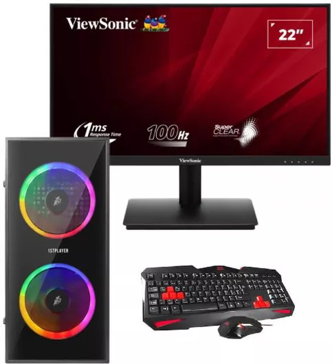 Vengeance Beast-Z69 Desktop PC Ryzen 3-3200G/8GB DDR4/240GB SSD/No OS με Οθόνη Viewsonic VA220-H VA 21.5"