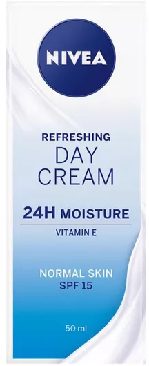 Nivea Daily Essentials Moisture Boost + Refresh Light 24ωρη Ενυδατική Κρέμα Προσώπου Ημέρας με SPF15 50ml
