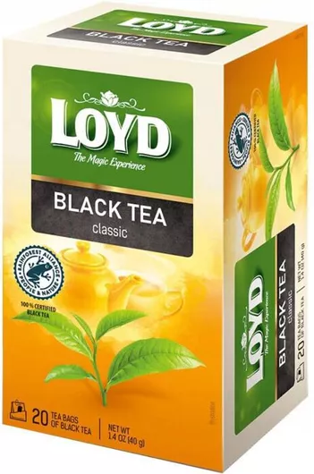 Loyd 54522 Μαύρο Τσάι 20 Φακελάκια 30gr