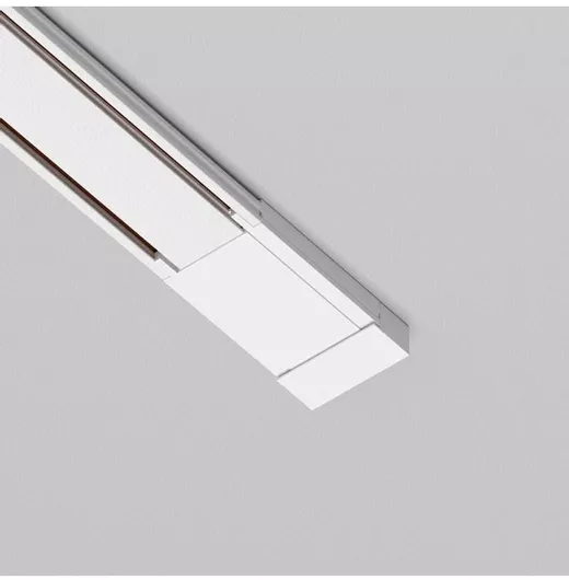 Τροφοδοτικό Μαγνητικής Ράγας Slim Λευκό Radity Tra084b-11w Maytoni Tra084b-11w