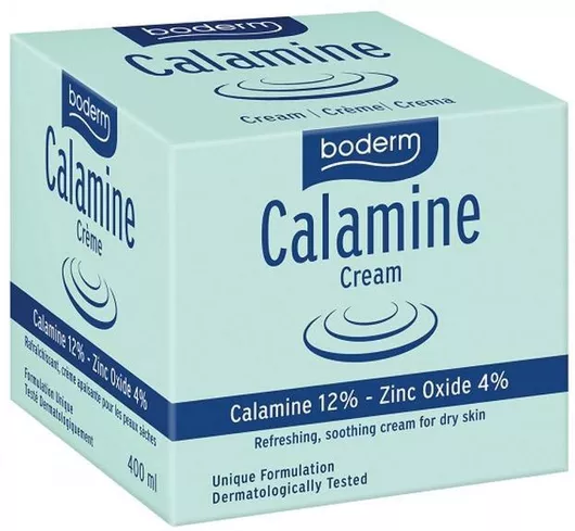 Boderm Calamine Ενυδατική Κρέμα Σώματος για Ξηρές Επιδερμίδες 100gr