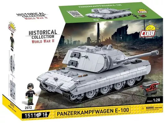 Cobi Τουβλάκια Panzerkampfwagen E-100 για 7+ Ετών 1511τμχ