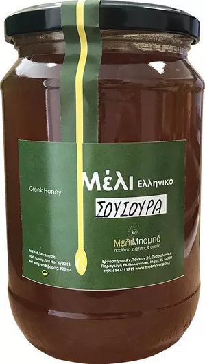 MeliMpampa Μέλι Ερείκης Σουσουρα 920gr