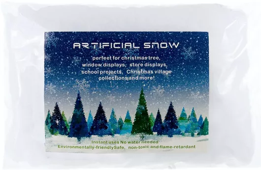 TnS Χριστουγεννιάτικο Διακοσμητικό Χιόνι 80x80x1cm