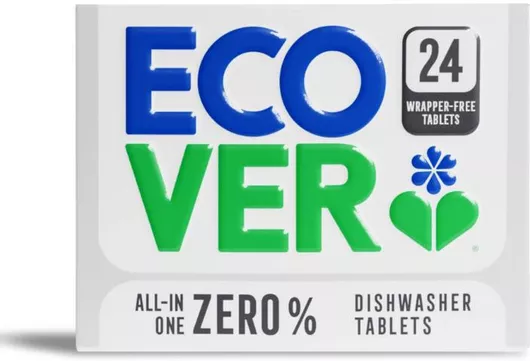 Ecover Ταμπλέτες Πλυντηρίου Πιάτων Zero 24τμχ 17387