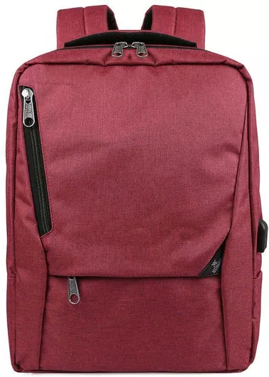 Myvalice Αδιάβροχη Τσάντα Πλάτης για Laptop 15" Κόκκινο