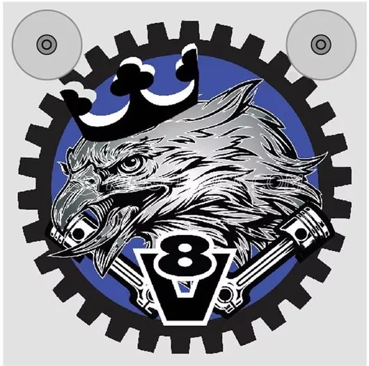 DTS Διακοσμητική Πινακίδα Φορτηγού 700863