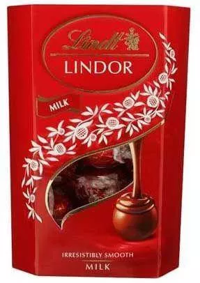 Lindt Lindor Balls Milk Chocolate Cornet 137gr